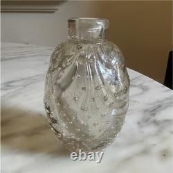 Vintage Murano Glass Bottle from Barovier, 1940s