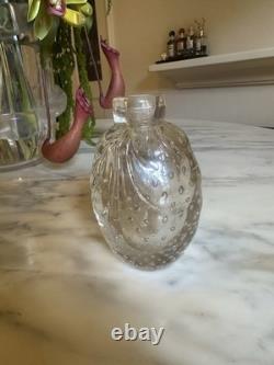 Vintage Murano Glass Bottle from Barovier, 1940s