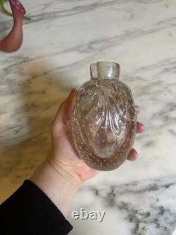 Vintage Murano Glass Bottle from Barovier, 1940s