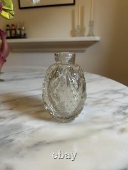 Vintage Murano Glass Bottle from Barovier, 1940s