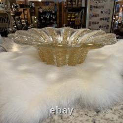 Vintage Murano Glass Bowl By Ercole Barovier MCM