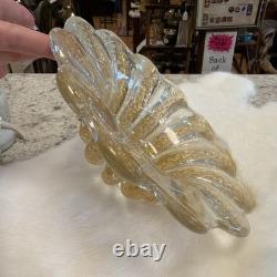 Vintage Murano Glass Bowl By Ercole Barovier MCM