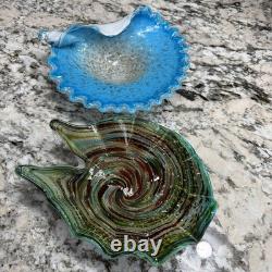 Vintage Murano Glass Bowls