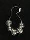 Vintage Murano Glass Bubble Necklace W Velvet Pouch Nwt $168