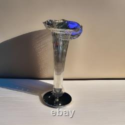 Vintage Murano Glass Calla Vase By Carlo Moretti 1980's Exquisite 14.75 Signed