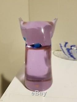 Vintage Murano Glass Cat by Antonio Da Ros for Cenedese Pauly & C. Label