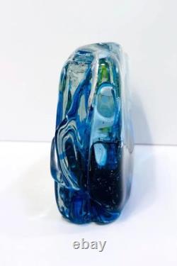 Vintage Murano Glass Cenedese 7.3 Aquarium withLight Beautiful