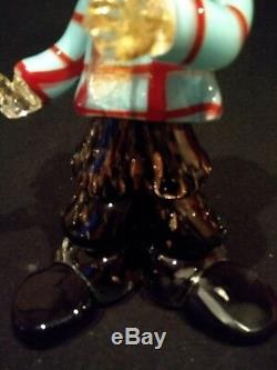 Vintage Murano Glass Clown, Alfredo Barbini Figure