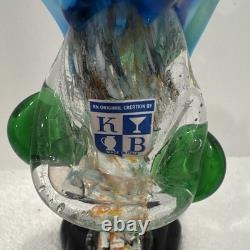 Vintage Murano Glass Clown Figurine 9-inch Italian Art