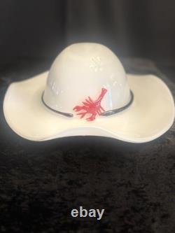 Vintage Murano Glass Cowboy Hat by the artisan Badioli