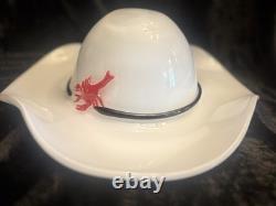 Vintage Murano Glass Cowboy Hat by the artisan Badioli