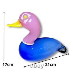 Vintage Murano Glass Duck Decoration Lp