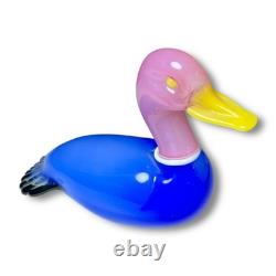 Vintage Murano Glass Duck Decoration Lp