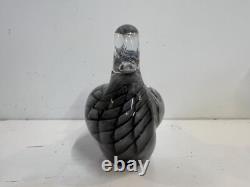 Vintage Murano Glass Duck, Fumato Technique, made by V. Nason & C