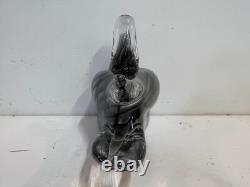 Vintage Murano Glass Duck, Fumato Technique, made by V. Nason & C