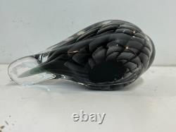 Vintage Murano Glass Duck, Fumato Technique, made by V. Nason & C