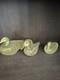 Vintage Murano Glass Duck Set