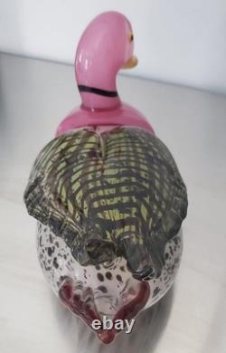 Vintage Murano Glass Duck Signed Franco Moretti. RARE Vintage Murano Glass Duck Signed Franco Moretti. RARE