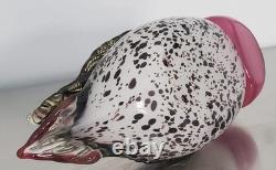 Vintage Murano Glass Duck Signed Franco Moretti. RARE