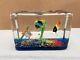 Vintage Murano Glass Fish Aquarium Rectangle Block Sculpture Nice