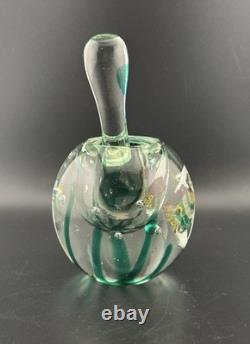 Vintage Murano Glass Fish Mortar And Pestal Extremely Rare GLOWS
