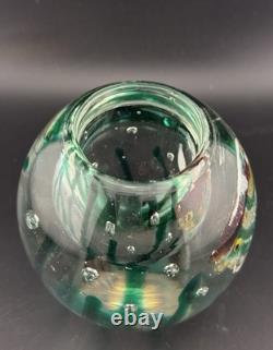 Vintage Murano Glass Fish Mortar And Pestal Extremely Rare GLOWS