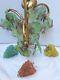 Vintage Murano Glass Grape Cluster 3 Light Chandelier 20