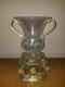 Vintage Murano Glass Iridescent Trophy Vase