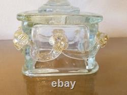 Vintage Murano Glass Iridescent Trophy Vase