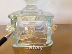 Vintage Murano Glass Iridescent Trophy Vase