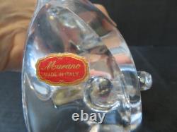 Vintage Murano Glass Italy Nativity, Holy Family Figurine, Handcrafted