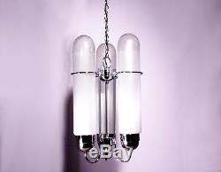 Vintage Murano Glass Lamp Carlo Nason Mazzega Chandelier MidCentury Panton Eames