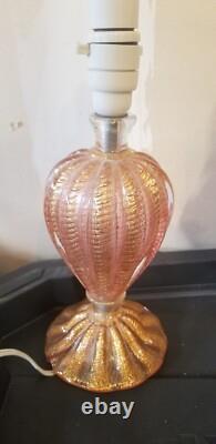 Vintage Murano Glass Lamps By Ercole Barovier