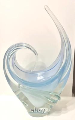 Vintage Murano Glass Large 13.5 Arte Nuova Pustetto & Zanetti Vase/Sculpture