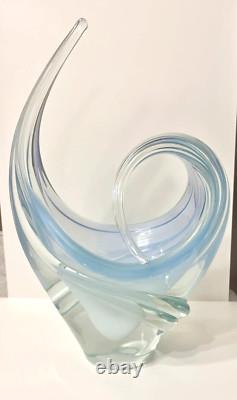 Vintage Murano Glass Large 13.5 Arte Nuova Pustetto & Zanetti Vase/Sculpture