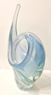Vintage Murano Glass Large 13.5 Arte Nuova Pustetto & Zanetti Vase/Sculpture