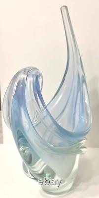 Vintage Murano Glass Large 13.5 Arte Nuova Pustetto & Zanetti Vase/Sculpture