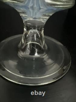 Vintage Murano Glass Latticino Ribbons Pedestal Paperweight