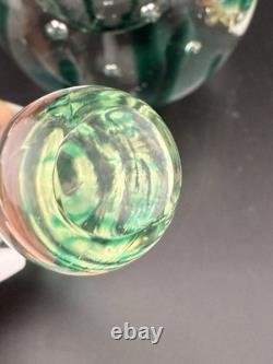 Vintage Murano Glass Mortar And Pestal Extremely Rare GLOWS