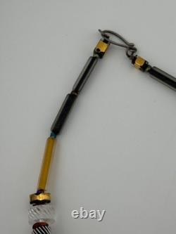 Vintage Murano Glass Multicolor Bead Necklace