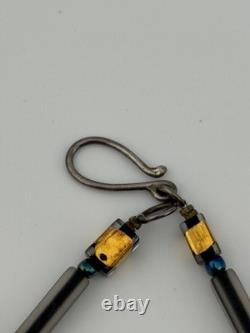 Vintage Murano Glass Multicolor Bead Necklace