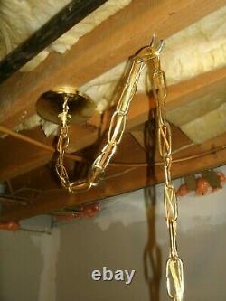 Vintage Murano Glass Nason For Mazzega Multi Tiered Selle Chandelier