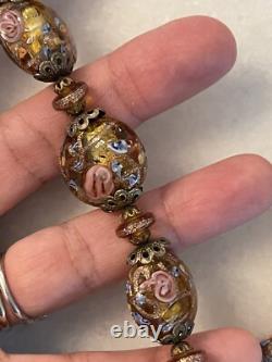 Vintage Murano Glass Necklace, Beautiful