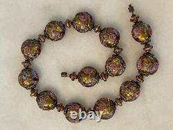 Vintage Murano Glass Necklace, Beautiful