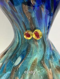 Vintage Murano Glass Octopus by Glass Master Roberto Beltrami With Tags
