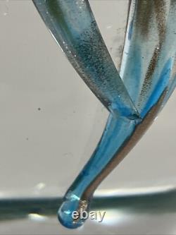 Vintage Murano Glass Octopus by Glass Master Roberto Beltrami With Tags