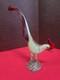 Vintage Murano Glass Pheasant Bird Figurine 13.5in