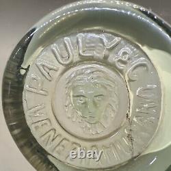 Vintage Murano Glass Rare Pauly Venezia & company 5.75x5.5x1.75