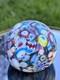 Vintage Murano Glass Scrambled Millefiore Paperweight