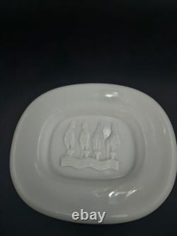 Vintage Murano Glass Sculpture Signed Livio Seguso (Four Horses) RARE. A+ cond